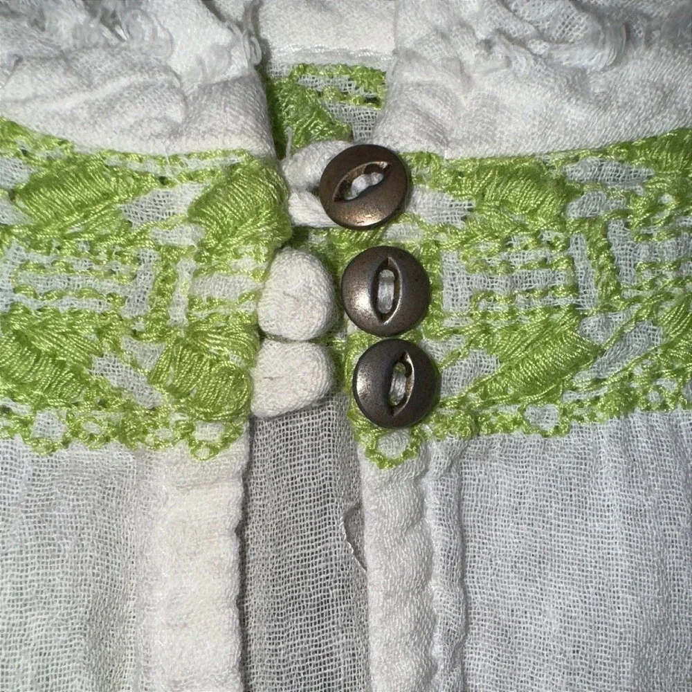 Free People gauzy cotton